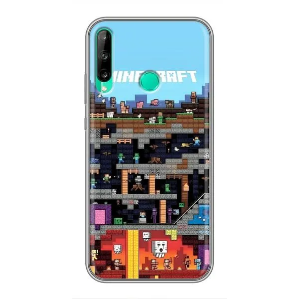 Чохол з принтом «фон Minecraft» для Huawei Y6p