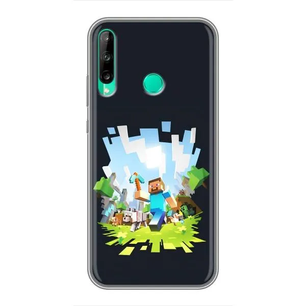 Чохол з принтом «персонажі Minecraft» для Huawei Y6p