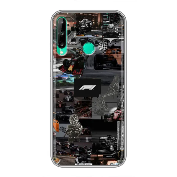 Чехол с принтом «Гоночный коллаж Ф1» для Huawei Y6p