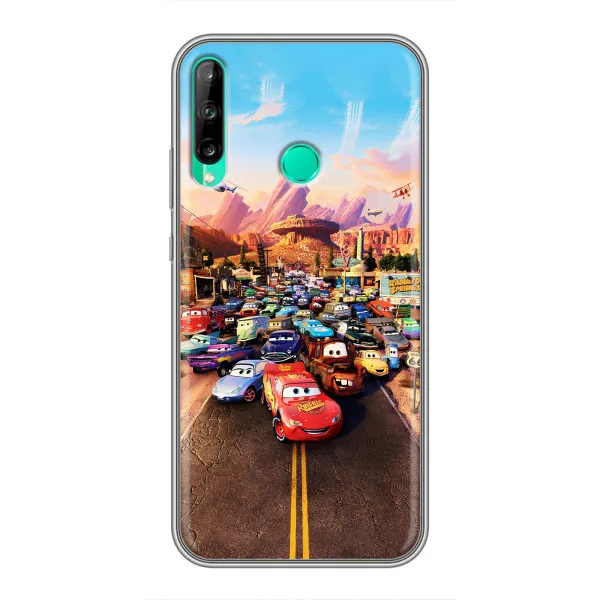 Чехол с принтом «Тачки на трассе» для Huawei Y6p
