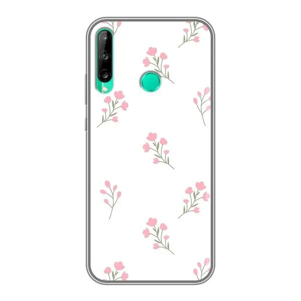 Чехол с принтом «Розовые цветы» для Huawei Y6p Чехол с принтом «Розовые цветы» для Huawei Y6p