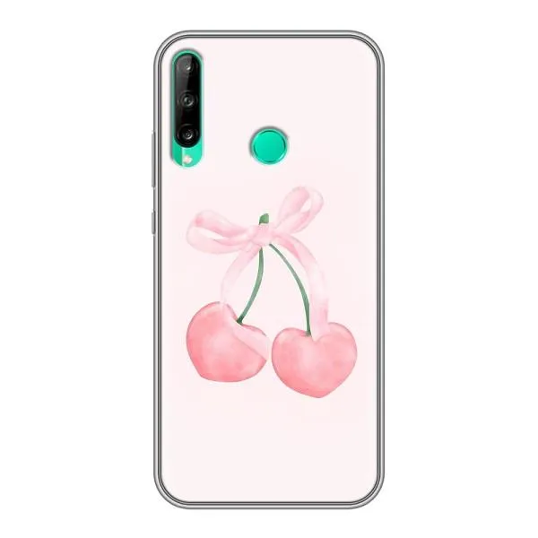 Чехол с принтом «Розовые вишни» для Huawei Y6p Чехол с принтом «Розовые вишни» для Huawei Y6p