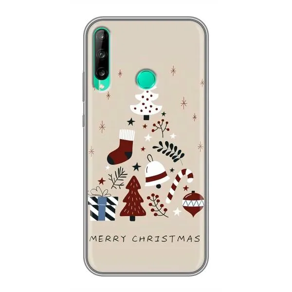 Чехол с принтом «Merry Christmas» для Huawei Y6p