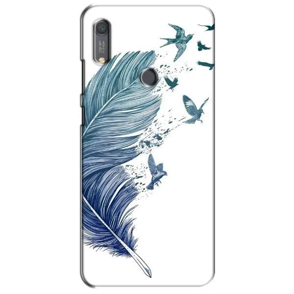 Чехол с принтом «Перышко» для Huawei Y6s