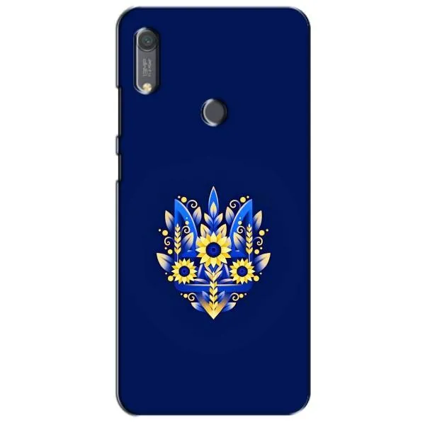 Чохол з принтом «Квітковий Герб» для Huawei Y6s Чохол з принтом «Квітковий Герб» для Huawei Y6s