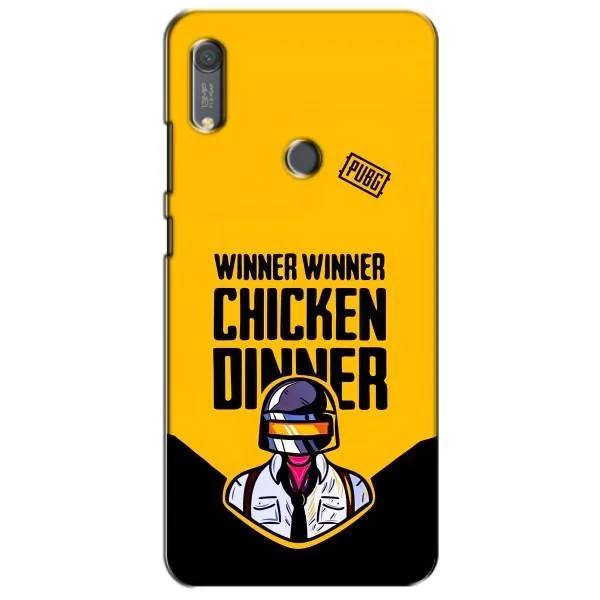 Чехол с принтом «Pubg шлем» для Huawei Y6s