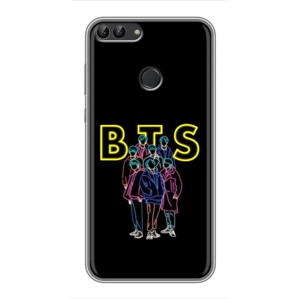 Чехол с принтом «BTS стайл» для Huawei Y7 Prime 2018