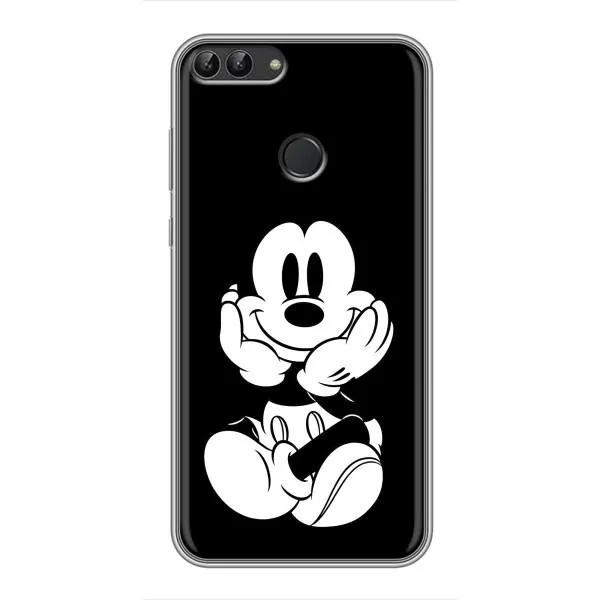 Чехол с принтом «Микки на черном» для Huawei Y7 Prime 2018