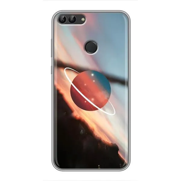 Чехол с принтом «Сатурн» для Huawei Y7 Prime 2018