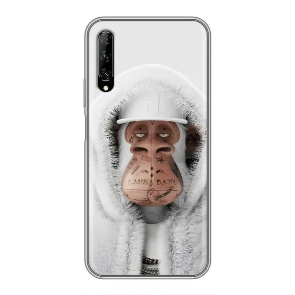 Чехол с принтом «обезьяна NFT в тату» для Huawei Y7 Pro 2019