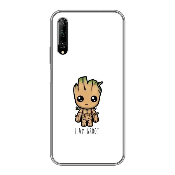 Чехол с принтом «Я есть Грут» для Huawei Y7 Pro 2019