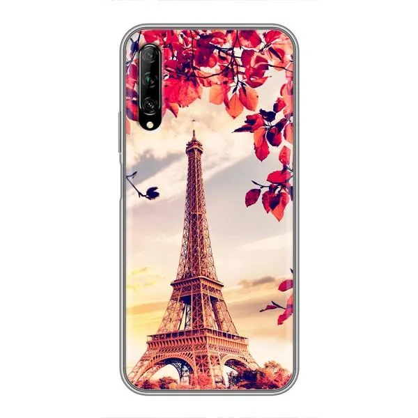 Чохол з принтом «Ейфелева Вежа» для Huawei Y7 Pro 2019
