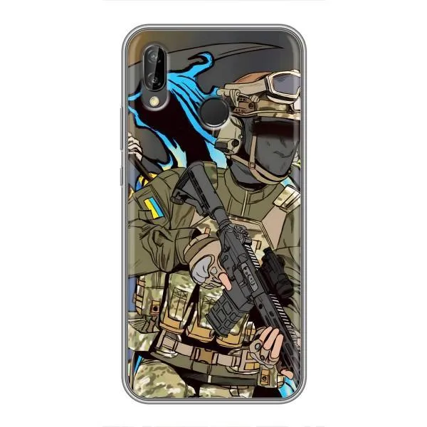 Чохол з принтом «Воїн ЗСУ» для Huawei Y7 2019
