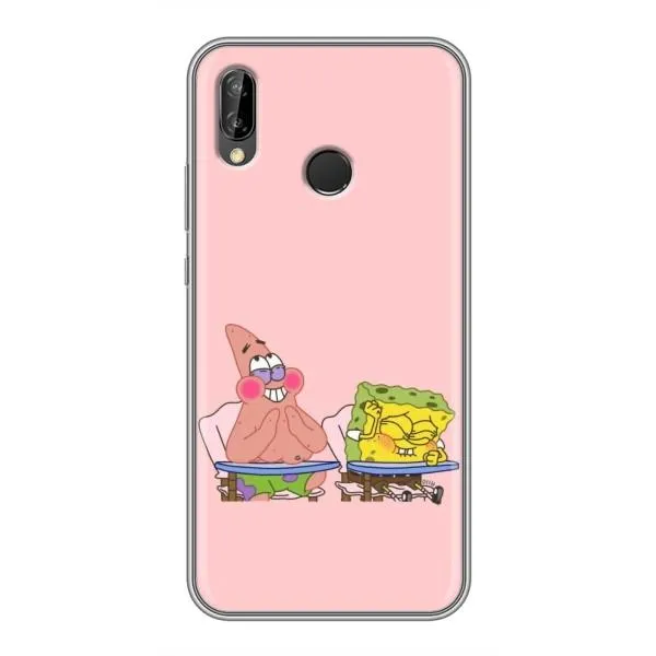Чохол з принтом «За партою» для Huawei Y7 2019