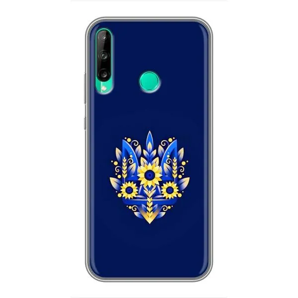Чохол з принтом «Квітковий Герб» для Huawei Y7p (2020)