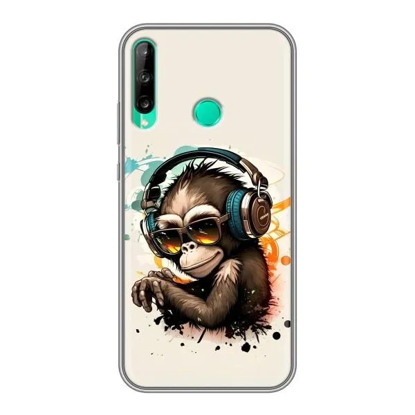 Чехол с принтом «Макака в наушниках» для Huawei Y7p (2020) Чехол с принтом «Макака в наушниках» для Huawei Y7p (2020)
