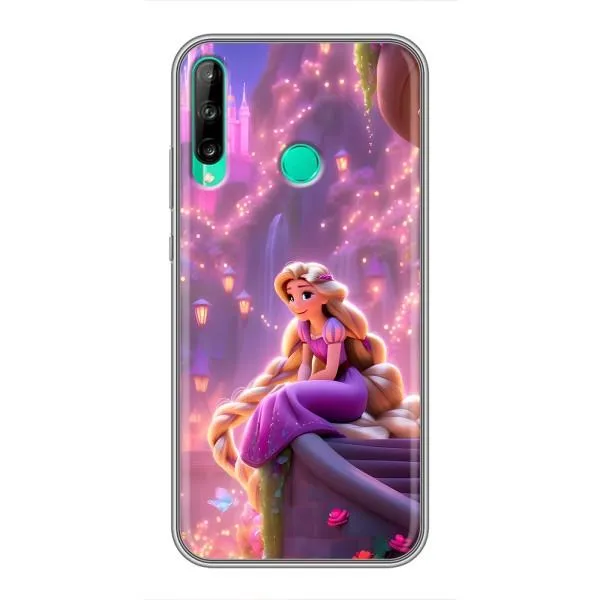 Чехол с принтом «Рапунцель в замке» для Huawei Y7p (2020)