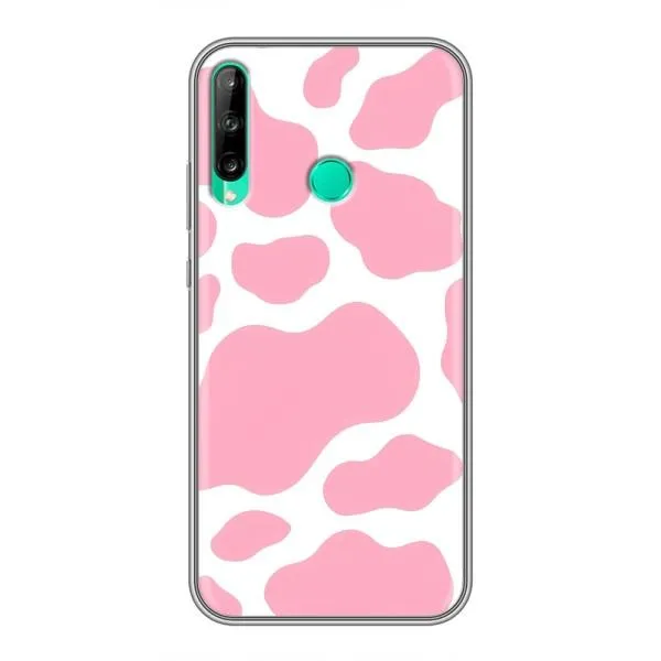 Чехол с принтом «Розовый принт» для Huawei Y7p (2020)