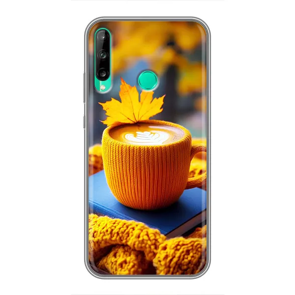 Чехол с принтом «Кофе на желтом пледе» для Huawei Y7p (2020)
