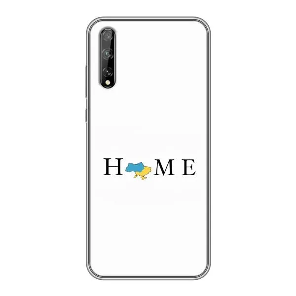Чехол с принтом «Home» для Huawei P Smart S / Y8p (2020)