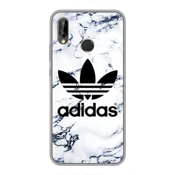 Чохол з принтом «Адідас на мраморі» для Huawei Y9 2019 / Enjoy 9 Plus