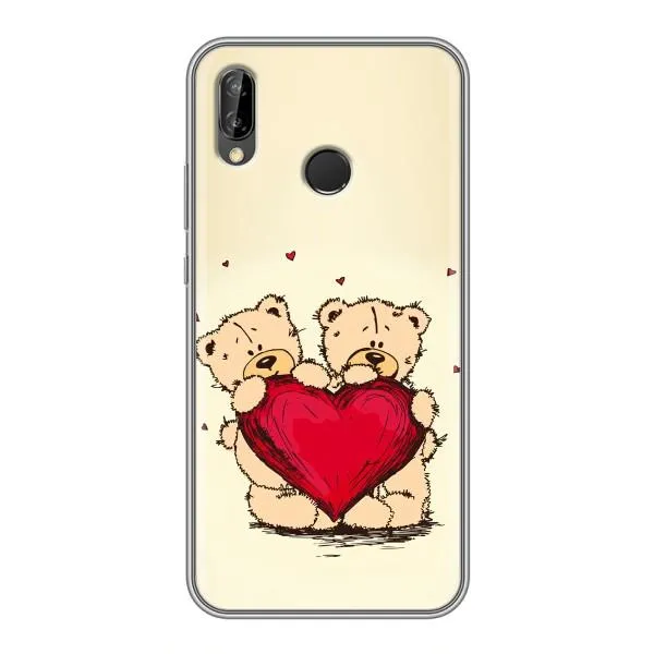 Чехол с принтом «Медвежонки» для Huawei Y9 2019 / Enjoy 9 Plus