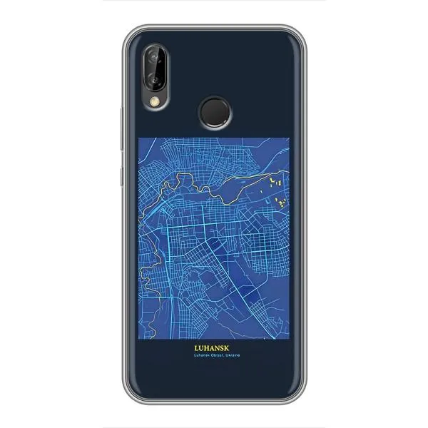 Чохол з принтом «Луганськ» для Huawei Y9 2019 / Enjoy 9 Plus