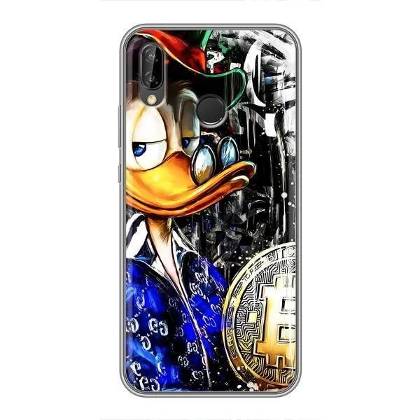 Чехол с принтом «Биткойн Скрудж» для Huawei Y9 2019 / Enjoy 9 Plus