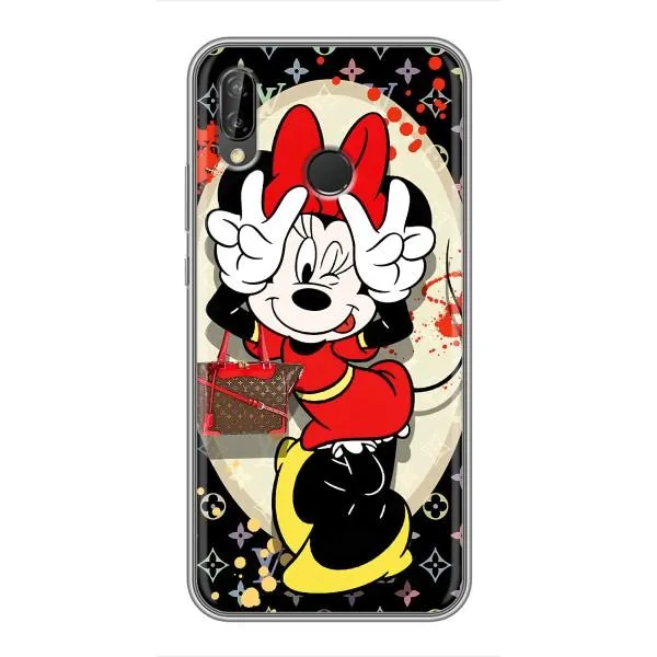 Чохол з принтом «Мінні peace» для Huawei Y9 2019 / Enjoy 9 Plus Чохол з принтом «Мінні peace» для Huawei Y9 2019 / Enjoy 9 Plus