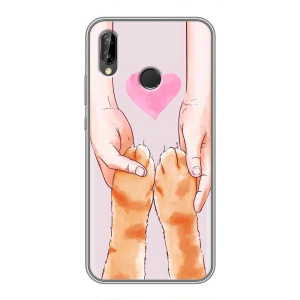Чехол с принтом «Любовь к котикам» для Huawei Y9 2019 / Enjoy 9 Plus