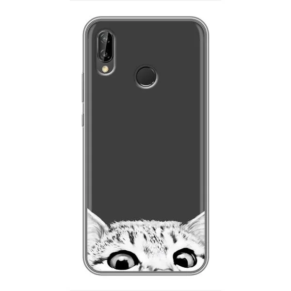Чехол с принтом «Выглядывает кот» для Huawei Y9 2019 / Enjoy 9 Plus