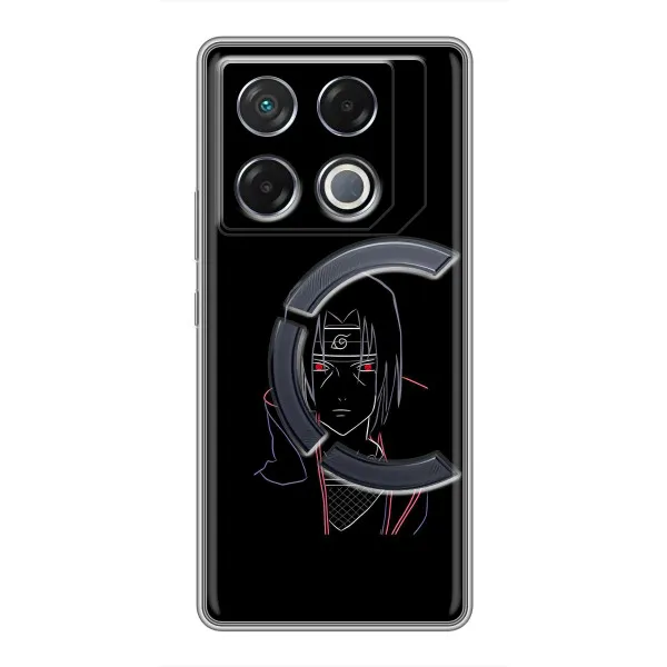 Чехол с принтом «силуэт Итачи» для Infinix GT 20 Pro