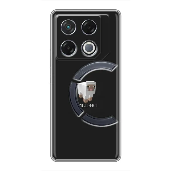 Чехол с принтом «Овечка Майнкрафт» для Infinix GT 20 Pro