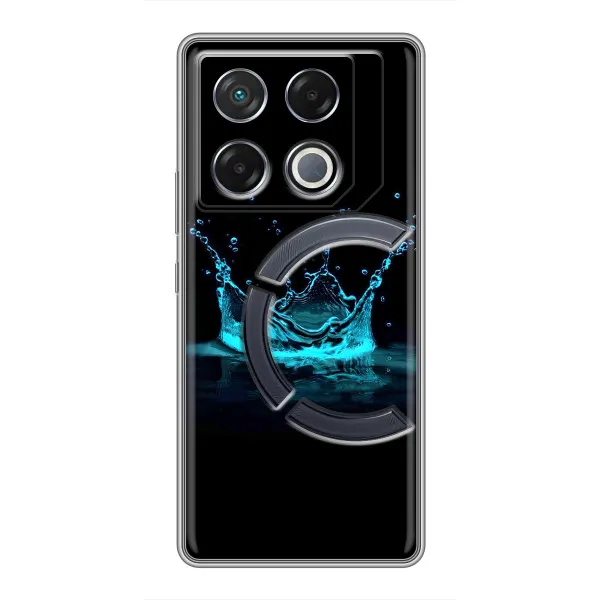 Чехол с принтом «Капля короны» для Infinix GT 20 Pro