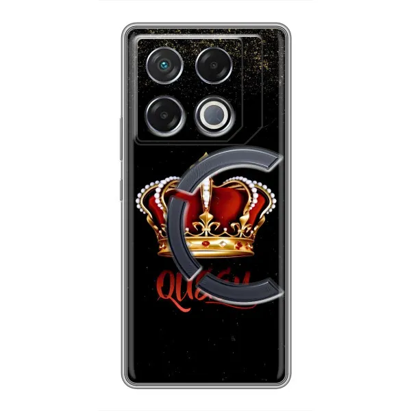 Чехол с принтом «Корона короля» для Infinix GT 20 Pro