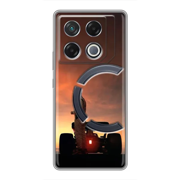 Чехол с принтом «Ф1 Гейс» для Infinix GT 20 Pro