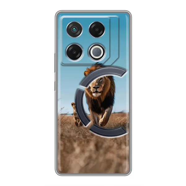 Чехол с принтом «Мусафа и Симба» для Infinix GT 20 Pro