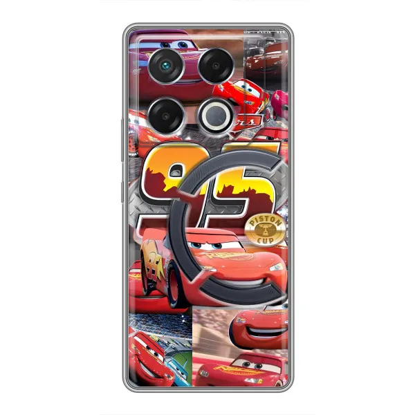 Чехол с принтом «Коллаж Молния Маквин» для Infinix GT 20 Pro