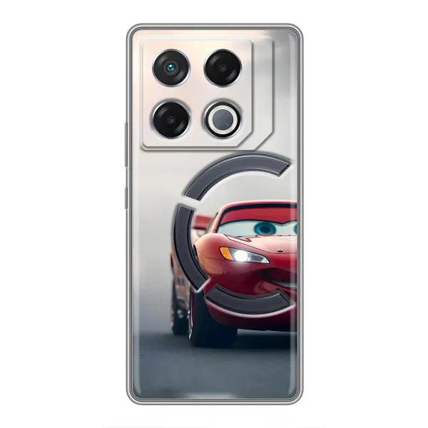 Чехол с принтом «Скоростной Маквин» для Infinix GT 20 Pro