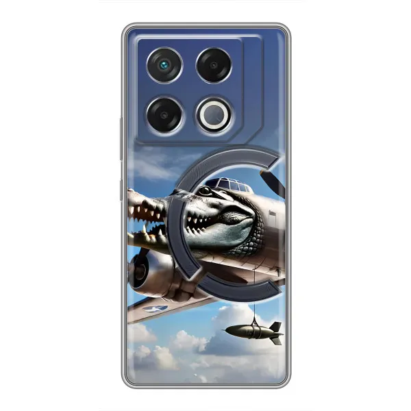 Чехол с принтом «Бомбардиро крокодило» для Infinix GT 20 Pro
