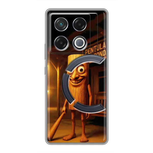 Чехол с принтом «Тунг тунг сахур» для Infinix GT 20 Pro