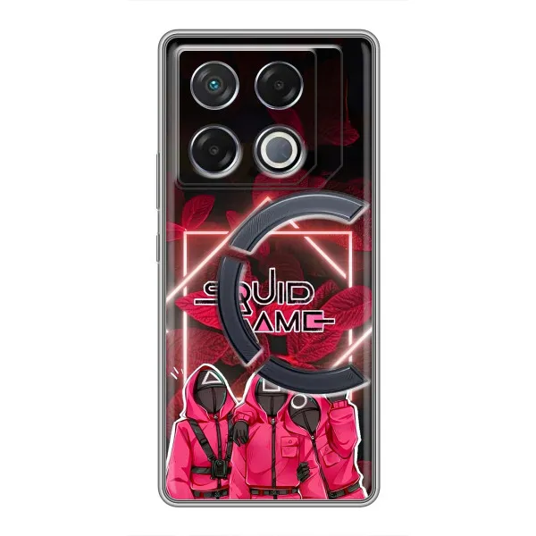 Чехол с принтом «Охранники Игра кальмара» для Infinix GT 20 Pro Чехол с принтом «Охранники Игра кальмара» для Infinix GT 20 Pro
