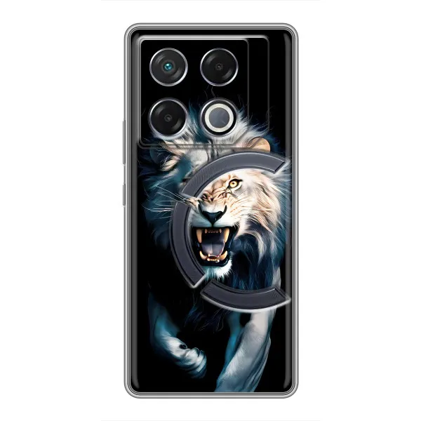 Чехол с принтом «Лев в темноте» для Infinix GT 20 Pro