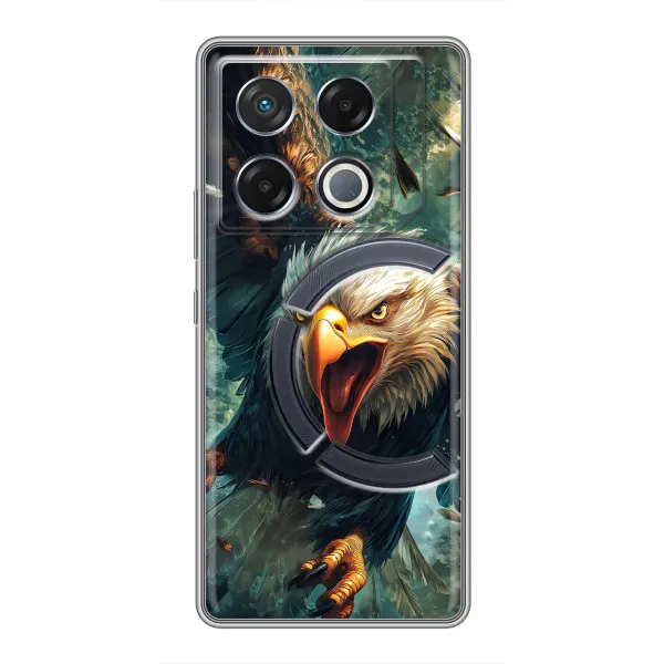 Чехол с принтом «Орел в полете» для Infinix GT 20 Pro