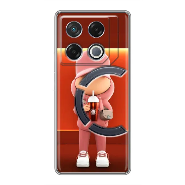 Чехол с принтом «С Кофе» для Infinix GT 20 Pro
