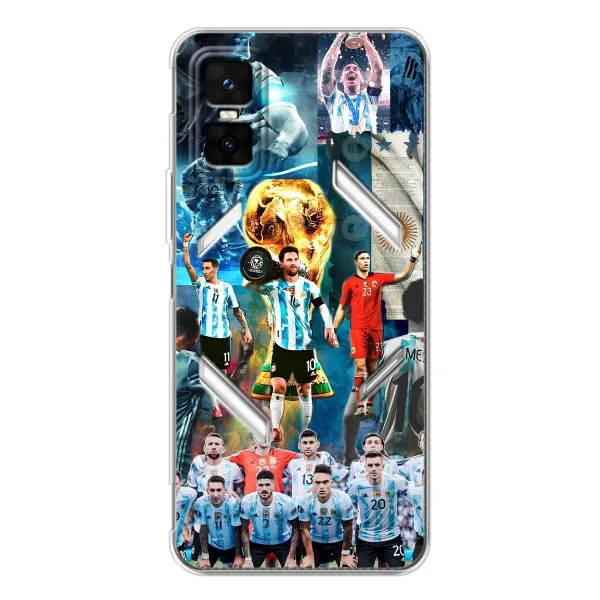Чехол с принтом «Аргентина Месси» для Infinix GT 30 Pro
