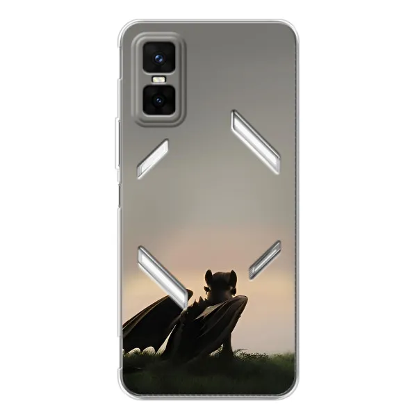 Чехол с принтом «Беззубик» для Infinix GT 30 Pro