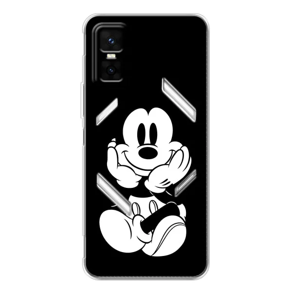 Чехол с принтом «Микки на черном» для Infinix GT 30 Pro