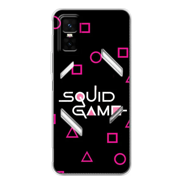 Чехол с принтом «Паттерн Игра кальмара» для Infinix GT 30 Pro Чехол с принтом «Паттерн Игра кальмара» для Infinix GT 30 Pro