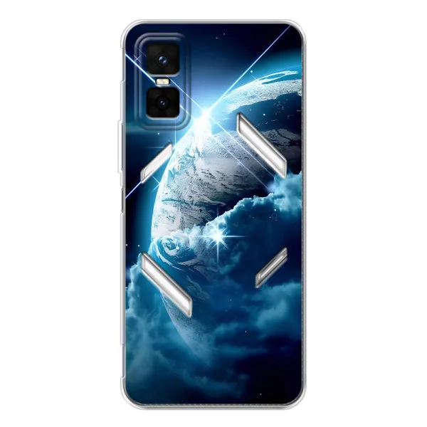Чехол с принтом «Земля с космоса» для Infinix GT 30 Pro